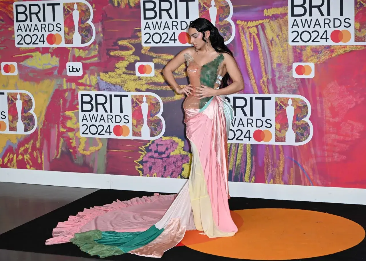CHARLI XCX PHOTOSHOOT AT THE BRIT AWARDS 2024 IN LONDON 2